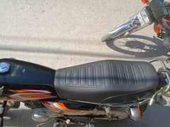 Honda 125 black 2022 modle Islamabad registered