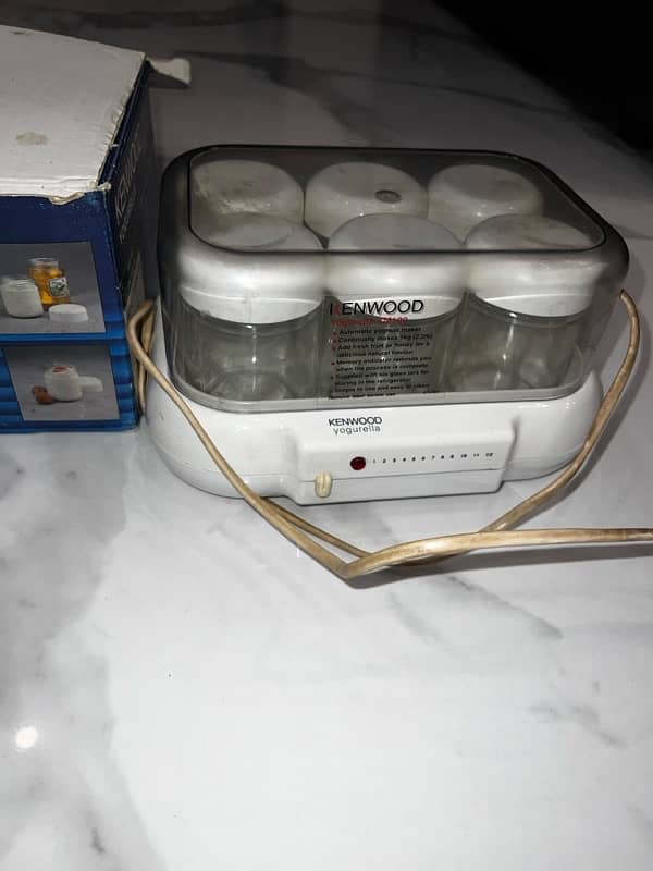 kenwood yogurella/yogurt maker bought from uk 2