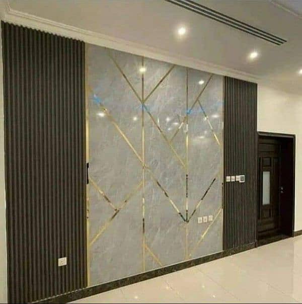 wpc & pvc panel. wallpaper. blinds. pvc &. wood floor. ceiling. grass. frost. 5