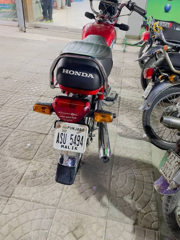 brand new bike honda 70 new condition 2