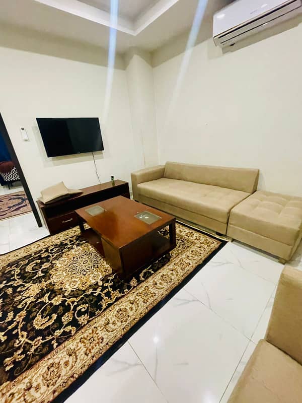 Two bed apartment luxury furnished avilable for rent 9