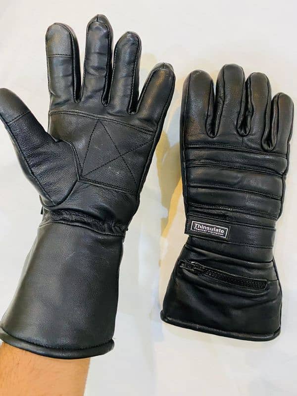 Full Size genuine leather gloves 0