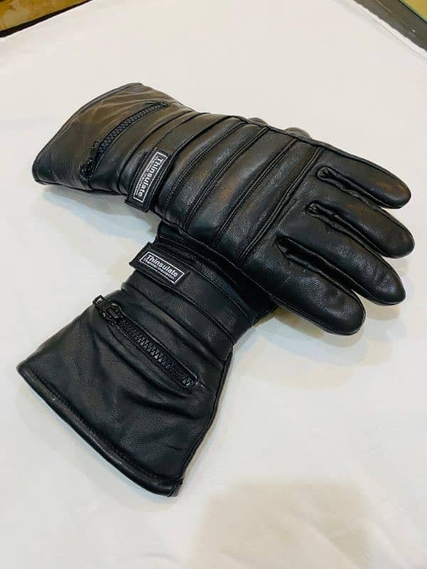 Full Size genuine leather gloves 1