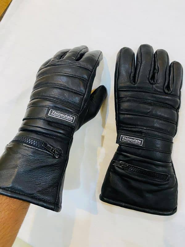 Full Size genuine leather gloves 4