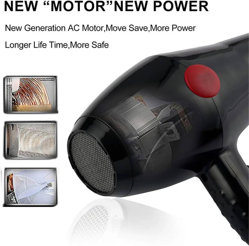 REMINGTON Original Hair Dryer Women - Professional Hair Dryer Men 2