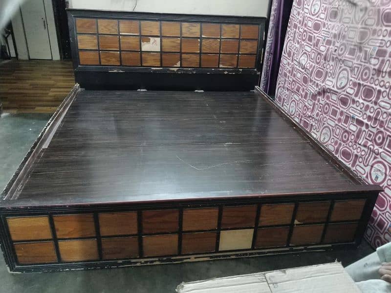 King Size bed for sale without mattress. 5