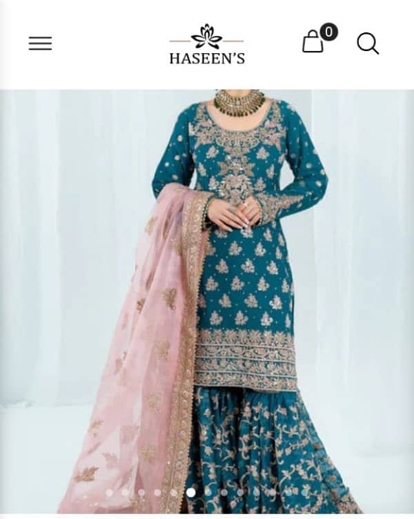 wedding dress Grara by Haseen's brand 0