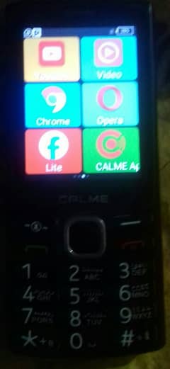 Calme 4G Hero touch and type phone