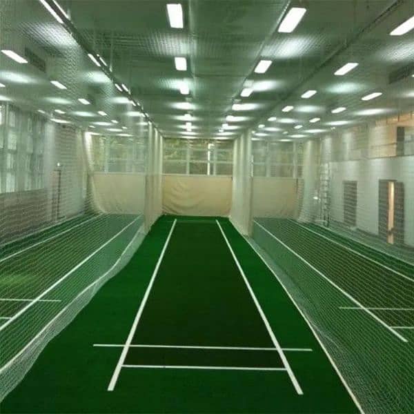 Knotted Polyester Braided Cricket Court Protecting Sports Net 1