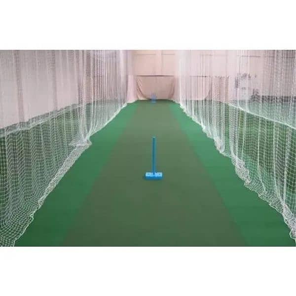 Knotted Polyester Braided Cricket Court Protecting Sports Net 2