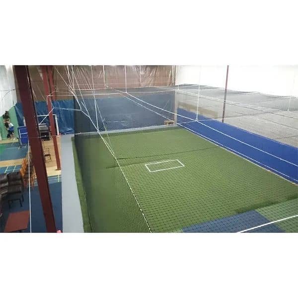 Knotted Polyester Braided Cricket Court Protecting Sports Net 3