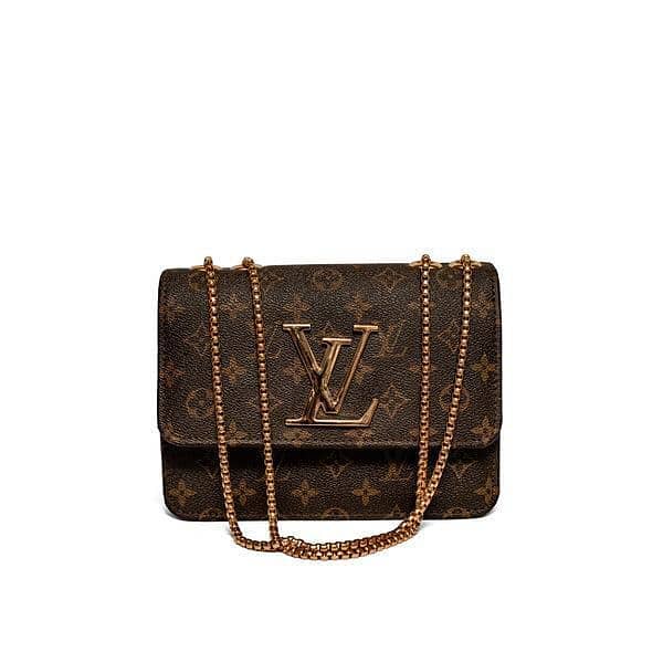 Women's louis vuitton leather handbag 0