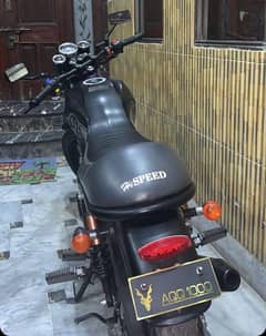 High Speed Infinity 150cc wih golden number plate