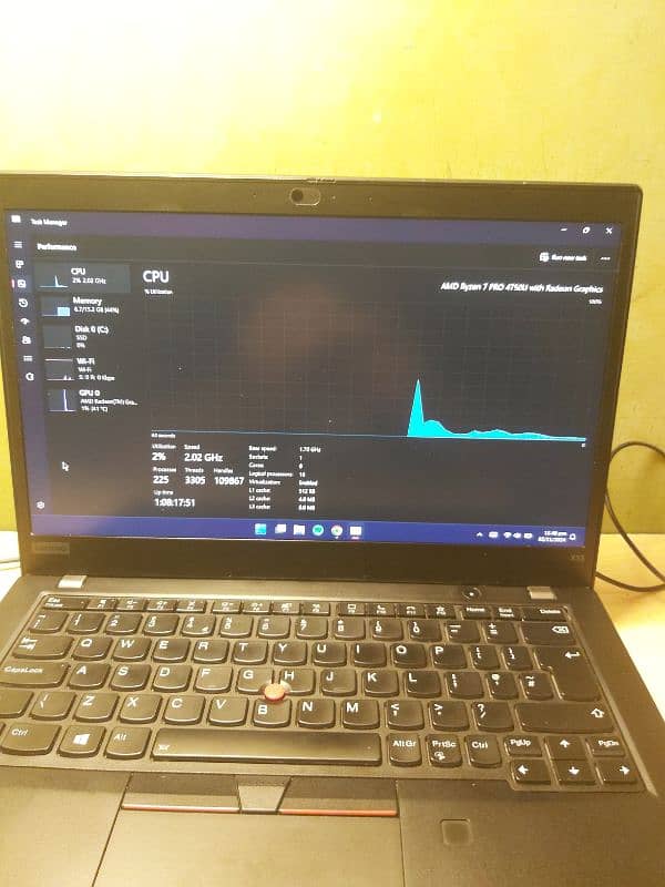 Lenovo X13 Gen 1, Ryzen 7 PRO 4750U, 16GB RAM DDR4 3200MHZ, 512GB SSD 7