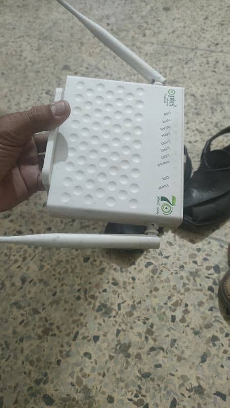 PTCL router, condition one month use 0