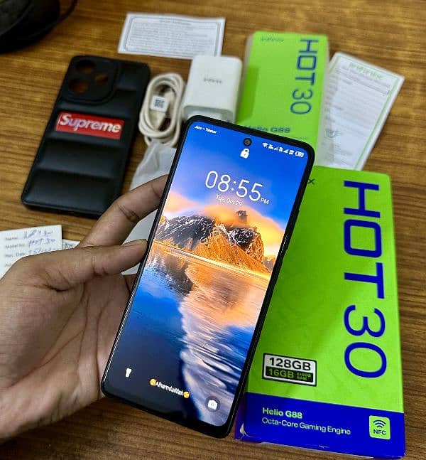 Infinix Hot 30 (8gb 128gb) Complete Box 7