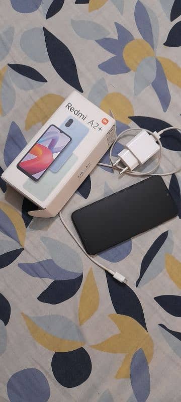 Redmi A2 plus 64GB Black with charger and box  For Sale 0