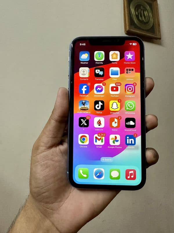 iPhone XR 256gb Non Pta 8