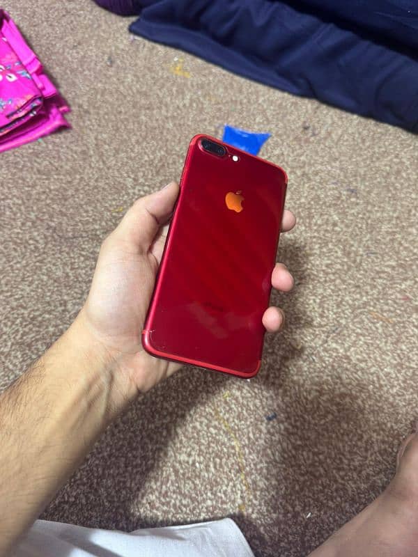 iphone 7plus pta approve 128gb cover with jelly sheet 0