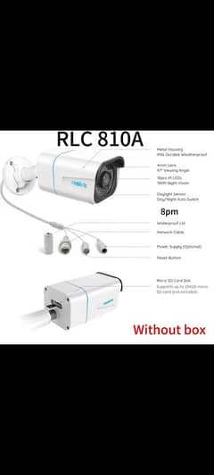 reolink 810a wifi camera