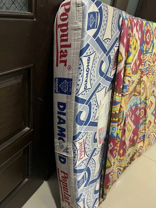 Diamond supreme foam single mattress very less used 0