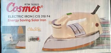 Cosmos Electric Iron Energy Saving