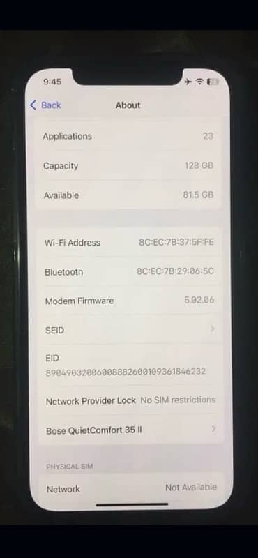 iPhone 12 Pro 128GB factory unlock with box 4