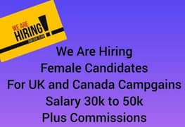 Call Centre we are hiring both male and female at night shift.