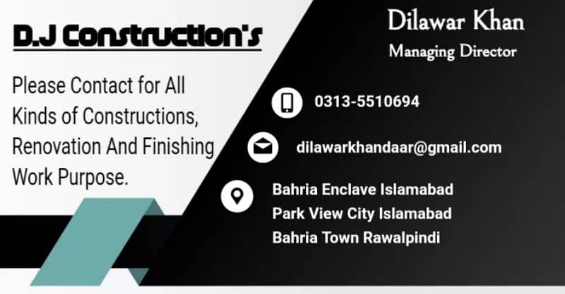 D. J constructions Services 0