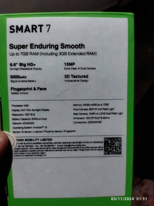 infinix smart 7 7