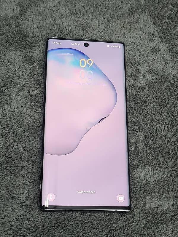 SAMSUNG GALAXY NOTE 10 5G 12GB 256 GB no line no dor no shade All ok 1