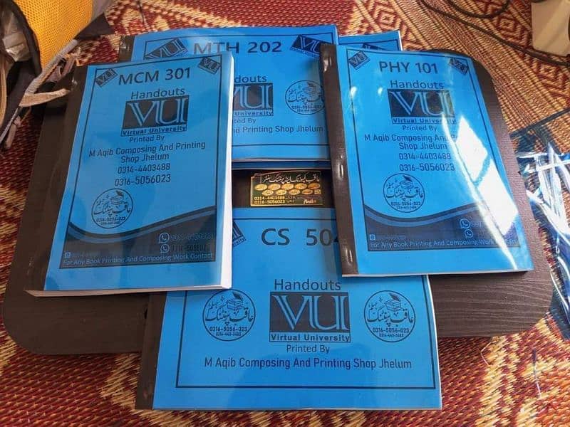 virtual University books & handouts available ( cash on delivery) 0