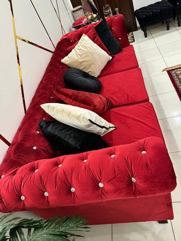 7 Seater excellent condition sofa set 3