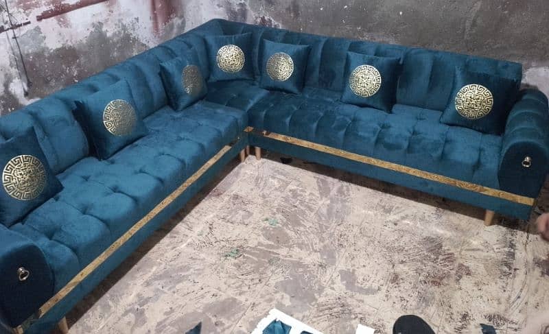 L shaped corner sofa 6 plus 7 4