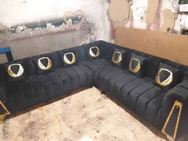 L shaped corner sofa 6 plus 7 5