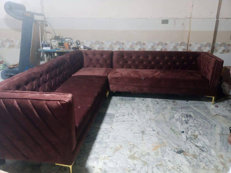 L shaped corner sofa 6 plus 7 6