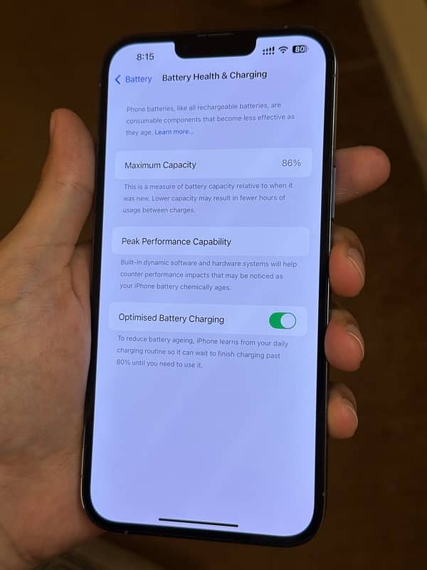 Iphone 13 Pro Max 256 GB (PTA APPROVED) 6