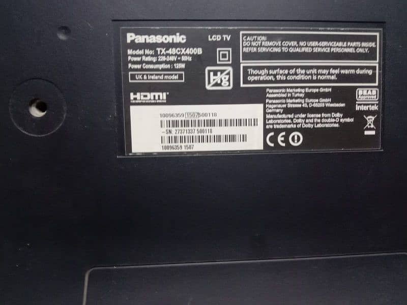 Panasonic 48" Led 3