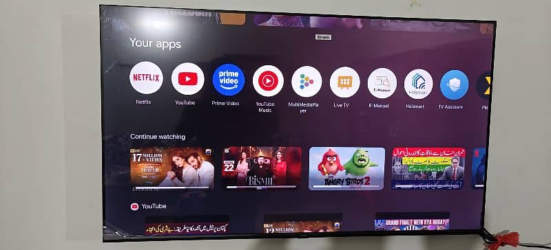 HAIER 4k 55 inches Google Smart Led 0