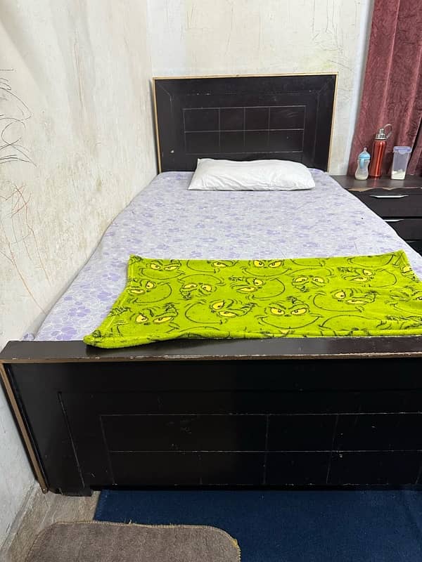 single bed with mattress 1