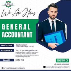 Gernal Accountant and Cost Accountant