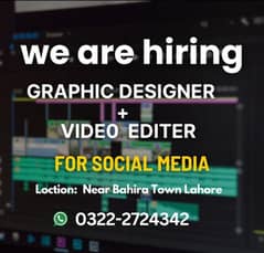 video Editor + Graphic Designer