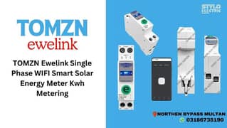 Tomzn Ewelink 1 & 3 Phase WIFI Smart energy meter curcuit breaker