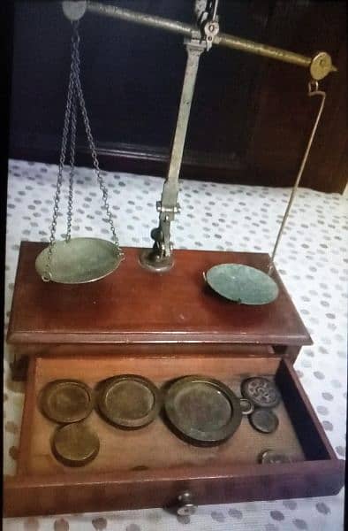 Old Unique Weight Scale For Sale 1