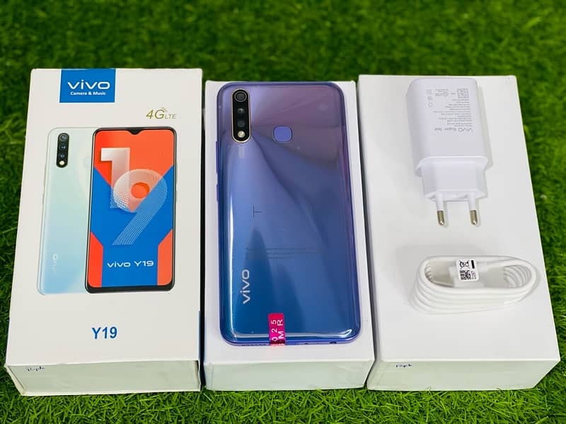 Vivo Y19 ( 8gb-256gb ) 5000mah PTA Approved 2