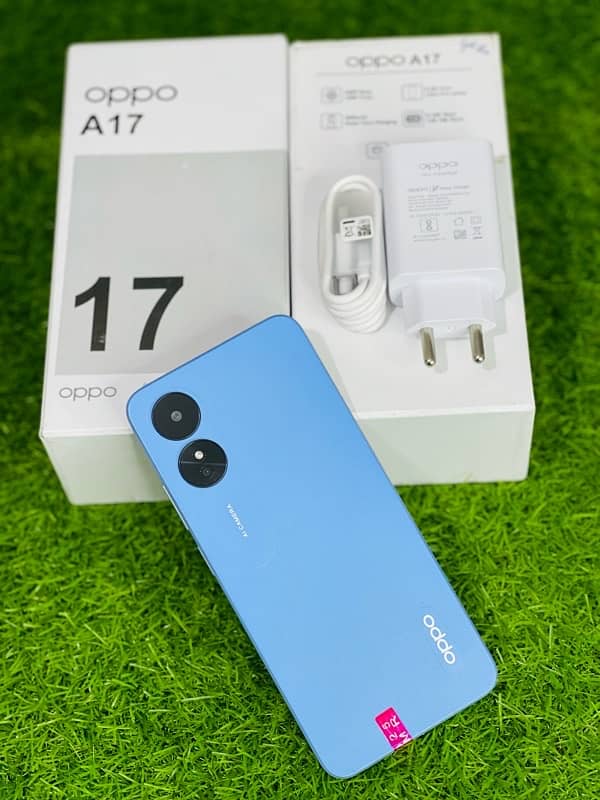 Oppo A17 ( 6gb+4gb/128gb) PTA Approved 0