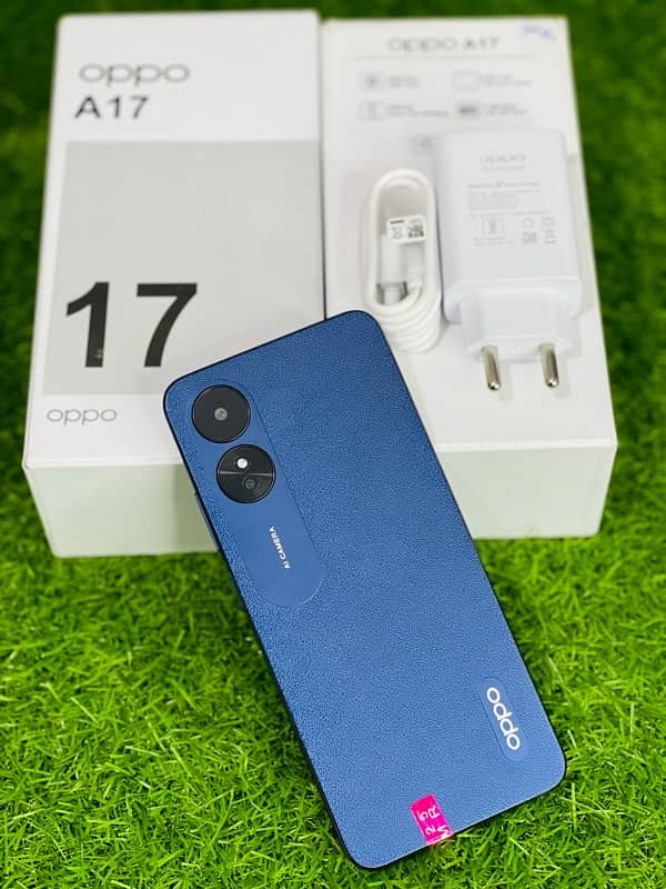 Oppo A17 ( 6gb+4gb/128gb) PTA Approved 1