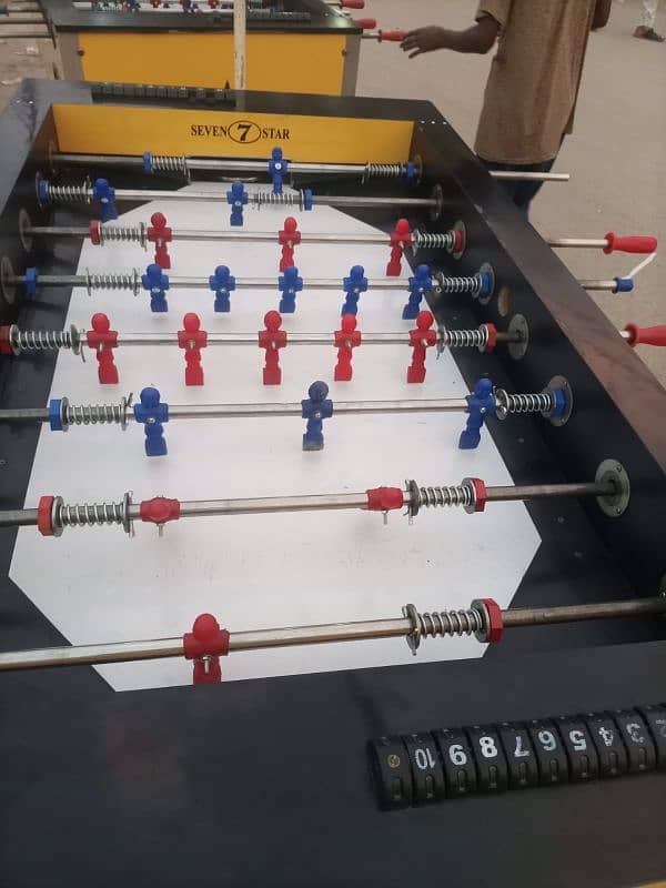 seven star foosball 3 mnth use second 6 mnths use 3