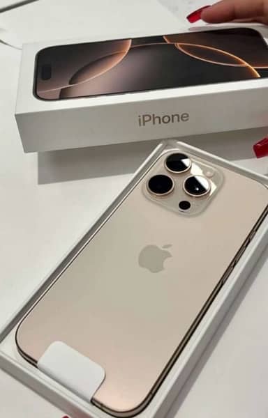 Iphone 16 Pro 256 Gb Desert titanium 1