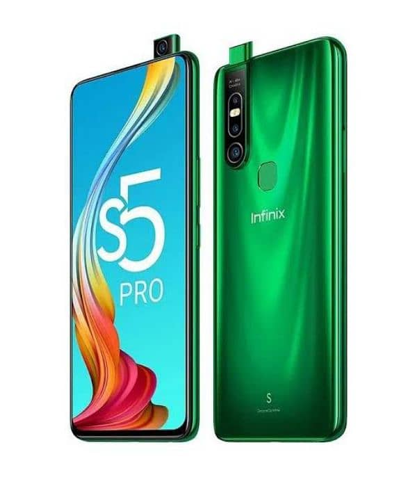 Infinix s5 pro 64gb storage 32mp front popup selfie camera urgent sell 0